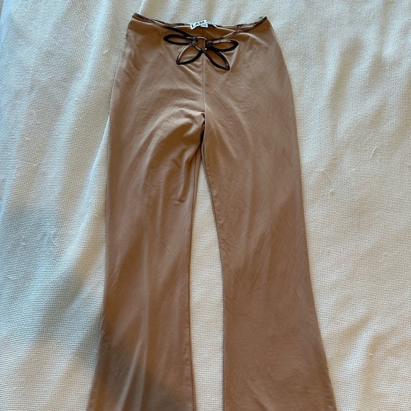 I.AM.GIA authentic Renalee Flare Pants in tan beige - Picture 6 of 7